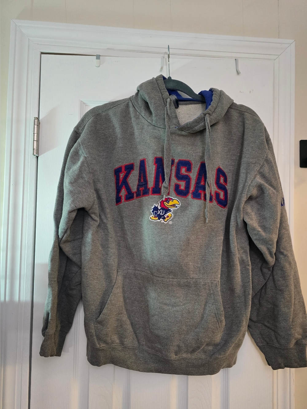 Old Varisty Brand University of Kansas KU Hoodie